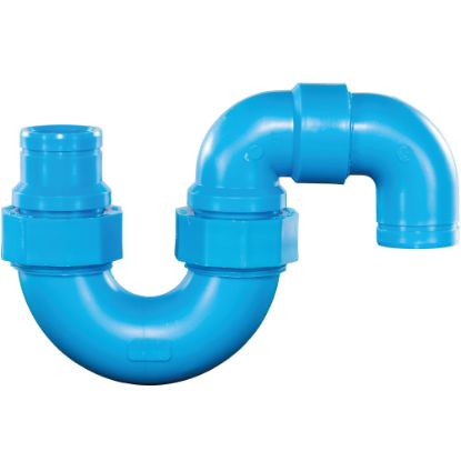 Picture of 710020 1-1/2" UTP S-TRAP NH BLUE