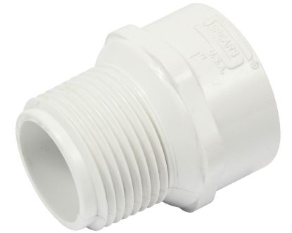 Picture of 1" PVC 40 RISER EXTENSION FPTXMPT WHI