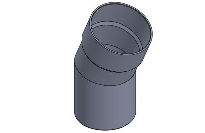 Picture of 10" PVC XFR SP X SP 90 ELBOW