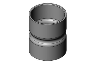 Picture of P++ 16" PVC 80 COUPLING SW