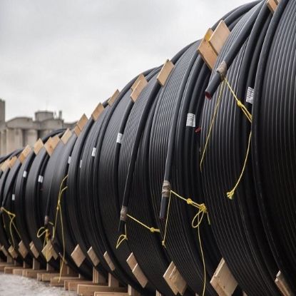 Picture of 1-1/2 X 200' BLUE MUNI POLY SER 250 CTS