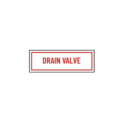 Picture of 02-046-00 DRAIN VALVE SIGN (6X2)