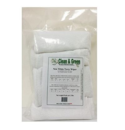 Picture of RS+ SRNWT2BG BARMOP WHITE TERRY 12P 2 LB