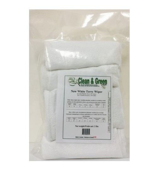 Picture of RS+ SRNWT2BG BARMOP WHITE TERRY 12P 2 LB