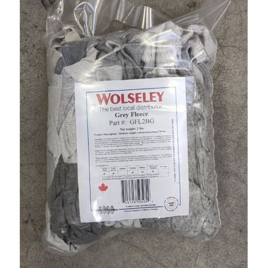 Picture of RS+ GFL2BG OIL/LUB GREY/WHT FLEECE 2LB
