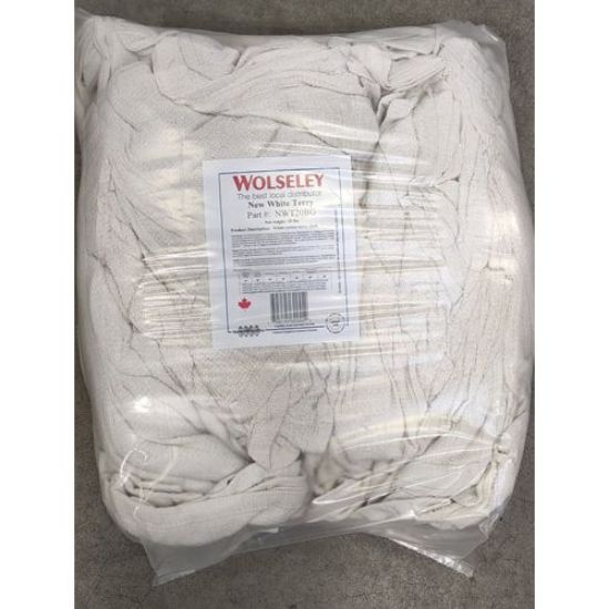 Picture of RS+ NWT20BG BARMOP WHT TERRY 120P 20LBS