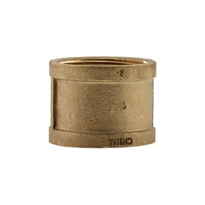 Picture of LLC/NL 2" STD BRASS THRD COUPLING