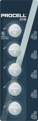 Picture of PC2016 PROCELL CR2016 3V LITH COIN 5PK