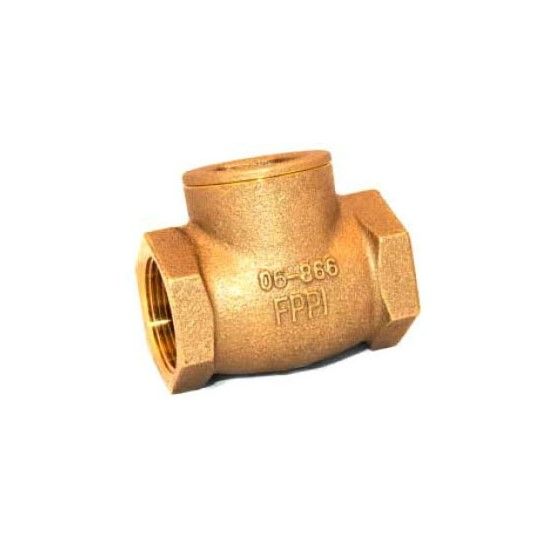 06-860-00 FPPI 1/2 in. IPS x Socket Weld Cast Bronze Swing Check Valve ...