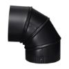 Picture of BM0014 6"X90DEG BLA MATT ADJ ELBOW