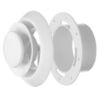 Picture of C++ DR-06-B 6" PREM ROUND AIR DIFF WHI