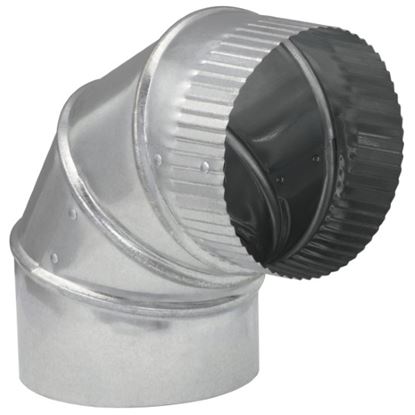 Picture of GV0291 5"X90DEG 30GA GALV ADJ ELBOW