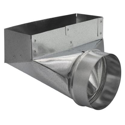 Picture of GV0612 3"X10"X5" 30GA GALV ANGLE BOOT