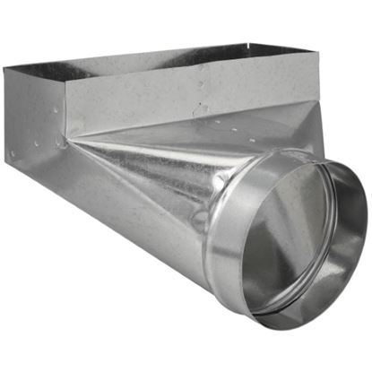 Picture of GV0626 4"X10"X6" 30GA GALV ANGLE BOOT