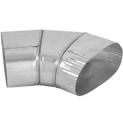 Picture of GV2059 OVAL FLAT ELBOW 45DEG 6"