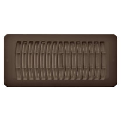Picture of C++ RG2145 4"X10" BRN PLASTIC FLR GRILLE
