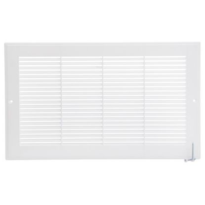 Picture of RG2293 14" X 8" WHT PLASTIC SW GRILLE