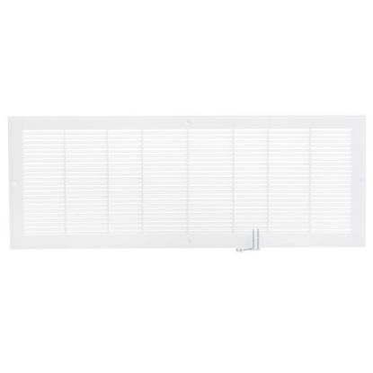 Picture of RG2294 18" X 8" WHITE PLASTIC GRILLE