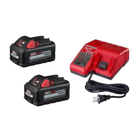 Picture of 48-59-1862SC M18 HO 6.0 BATTERY X 2