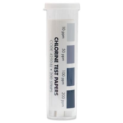 Picture of 4250-BJ  10-200 PPM CHLORINE TEST STRIPS