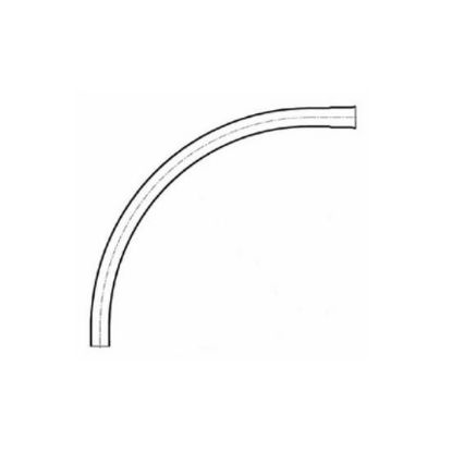 Picture of 5"X90DEG DB2 42"RAD LONG ELBOW