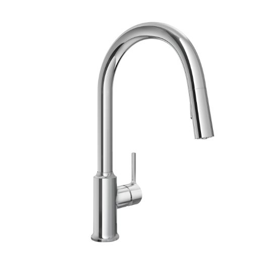 Mitigeur De Cuisine Extractible Brizo Rook, Finition Polie Chromée, Débit 1,8 GPM – Modèle 64074LF-PC