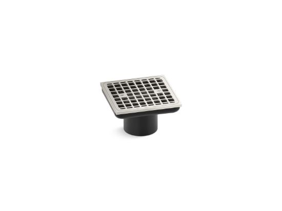 Picture of 22665SN SQ GRID W/ SCREWS & DRAIN THROAT