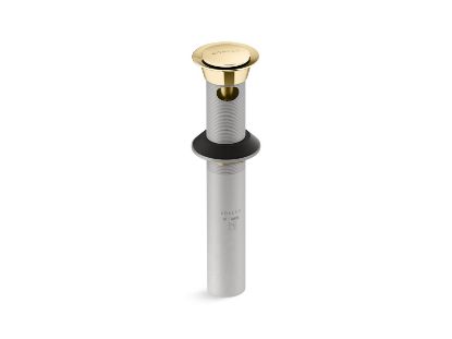 Picture of C++ 25322-PB CLICKER DRAIN WITH OVERFLOW
