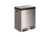 Picture of 23828-ST 82L DUAL BIN STEP CAN