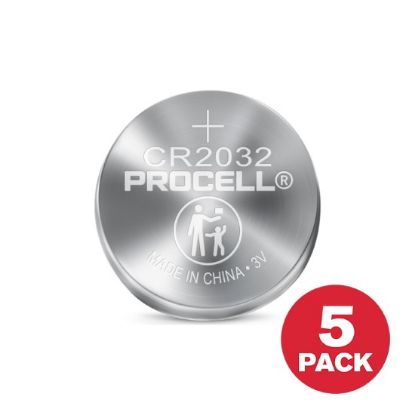 Picture of PC2032 PROCELL CR2032 3V LITH COIN 5PK