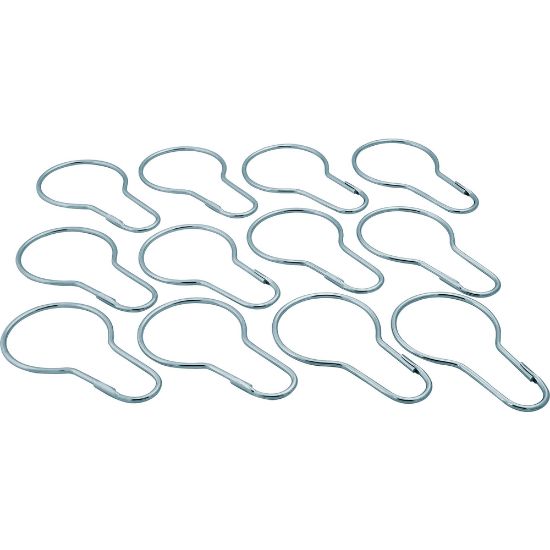 Picture of 504 (12) CP SHWR CURTAIN HOOKS