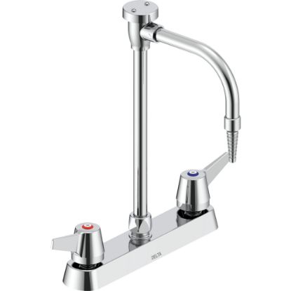 Picture of W674010C 8" LAB FAUCET 2HDL LV PC