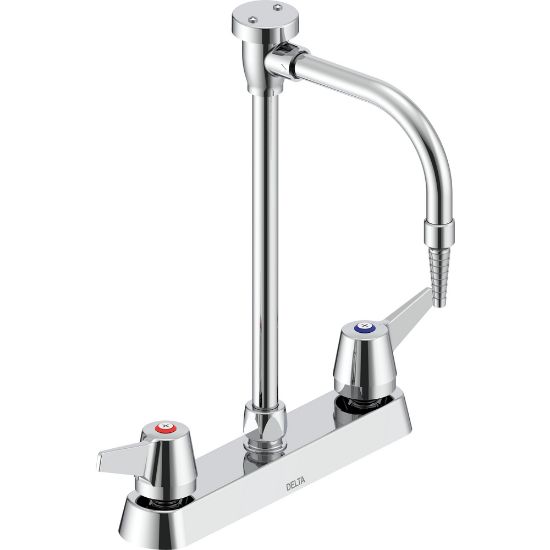 Picture of W674010C 8" LAB FAUCET 2HDL LV PC