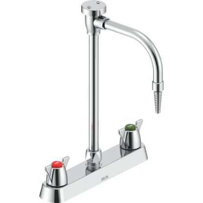 Picture of W674010 8" LAB FAUCET GSNK 2HDL LV PC