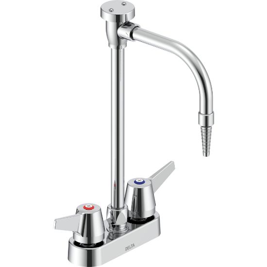 Picture of W672010C 4" LAB FAUCET 2HDL LV PC