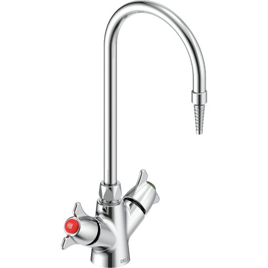 Picture of W6760 SS MIX FAUCET W/NOZZLE