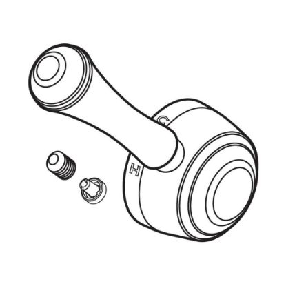 Picture of RP72685 HANDLE BUTTON AND SET SCRE