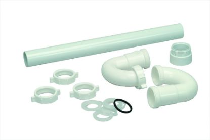 Picture of PFSTP100  1-1/4 PLAS S TRAP SJ WH