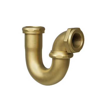 Picture of PFSTB101  1-1/2 17GA SINK TRAP GJ BN UNF