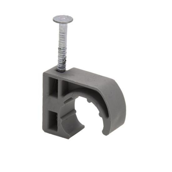 Picture of 34242 1" POLY HALF CLAMP W/ BARB NAIL