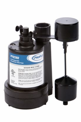 Picture of 1/4HP THRMOPLSTC AUTO SUMP PUMP TOP-DIS