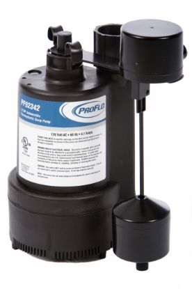 Picture of 1/3 HP PLAS AUTO SUMP PUMP W/BSE