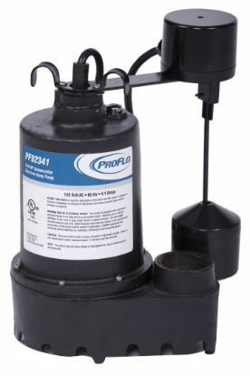 Picture of 0.3HP CAST IRN SUB SUMP PUMP W/VERT SWCH