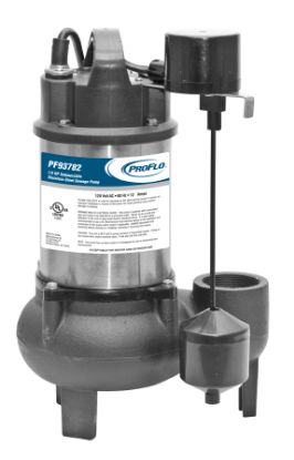 Picture of 1/2HP SS/CI SEW PUMP W/ VERT SWCH