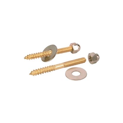 Picture of 1/4X21/2 BRASS PLATED SCREW COMP