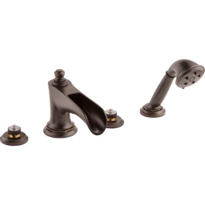 Picture of R++ T67461-RBLHP ROM TUB TRIM W/HAND SHW