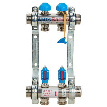 Picture of D3803002SS 1" SS FLOWMETER MANIFOLD M-2