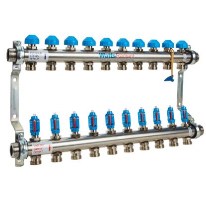 Picture of D3803010SS 1" SS FLOWMETER MANIFOLD M-1