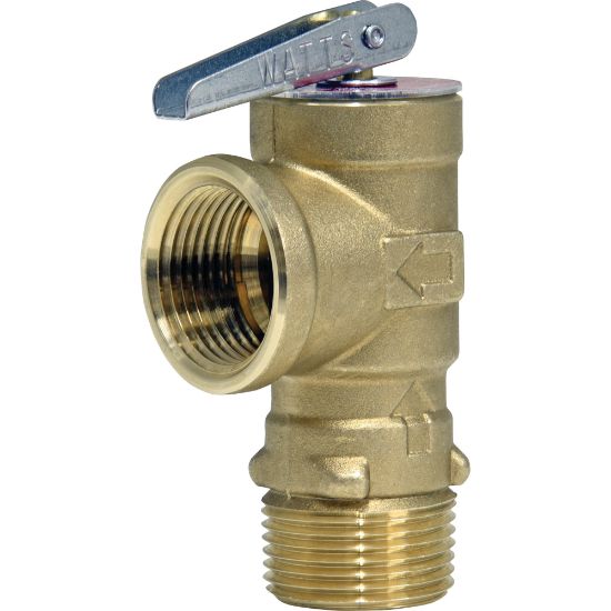 Watts 0004619 3L Series 3/4 in. FNPT x MNPT Brass 125 psi Poppet Type