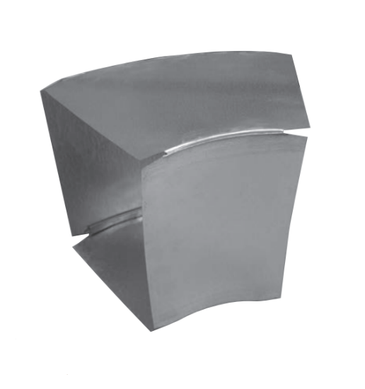 Picture of 027214 14X10 LONG WAY 45 DUCT ELBOW